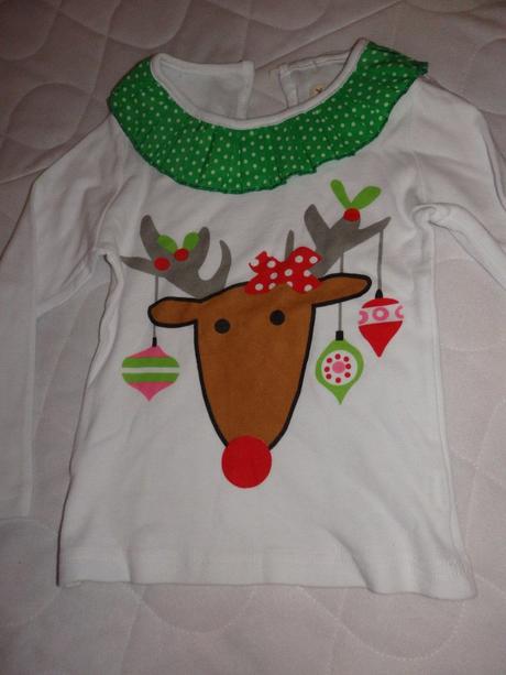 Vianočný komplet pre dievčatko 2/3 roky, 104