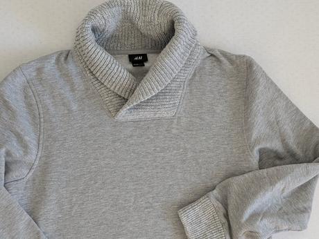 Pánska rolakova mikina, h&m,m