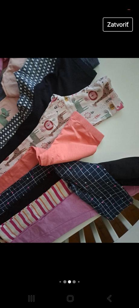 Legíny 17ks 6/7 rokov, h&m,122
