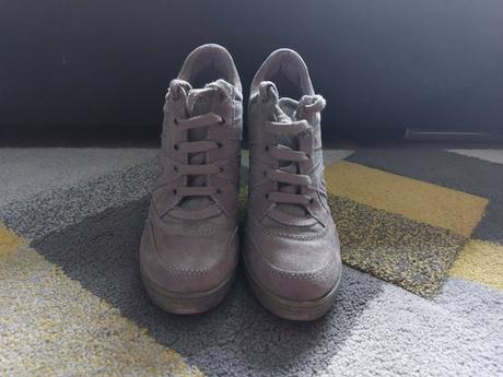 Tenisky na vysokom opätku, 38