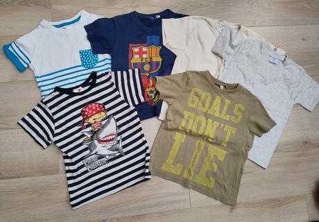 Balík tričiek 98/104, 86–98