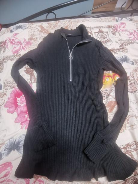 Tričko so zipsom, tezenis,s