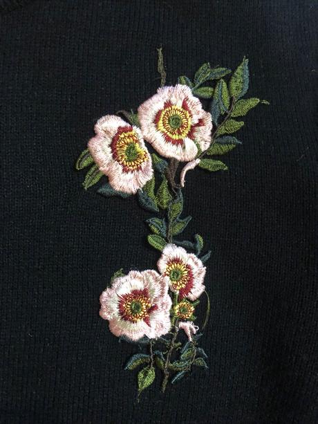 Vysivany pulover, bonprix,44