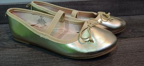 Zlaté baleríny, h&m,32