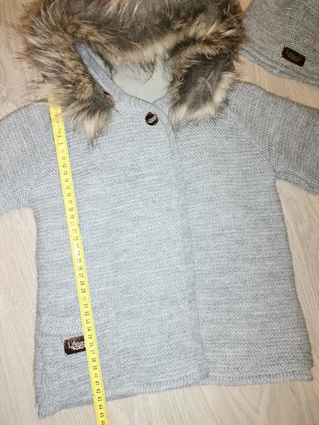 Súprava lattante(svetrik+ čiapka s brmbolcom), 104