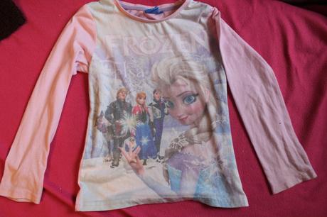 Frozen tricko, primark,122