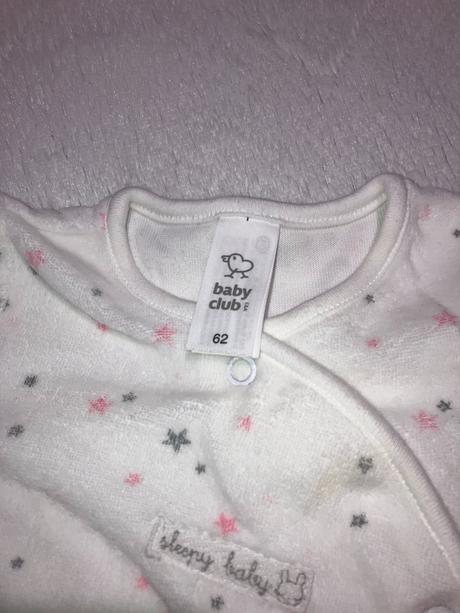 Velúrové dupačky, c&a,62