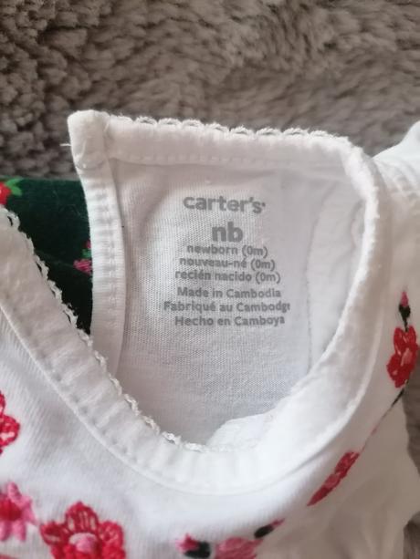 Body s dlhým rukavom + 2 legíny, carter's,56