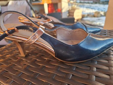 Krásne lodičky s otvorenou pätou zn.maco tozzi, marco tozzi,38