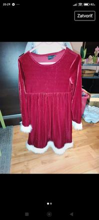 Vianocné saty c.122-128, 128