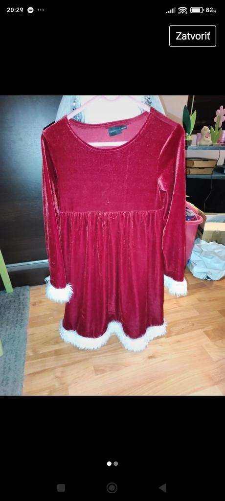 Vianocné saty c.122-128, 128