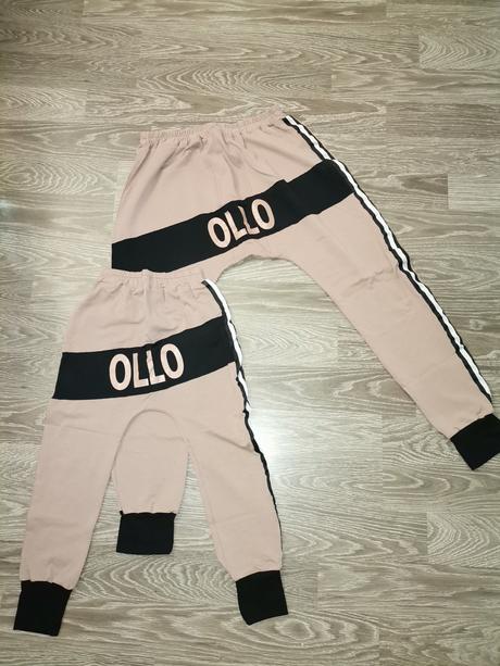 Pudlove teplaky ollo- set mama & syn, 122