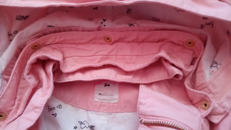 Štýlová kabátiková bundička, h&m,140