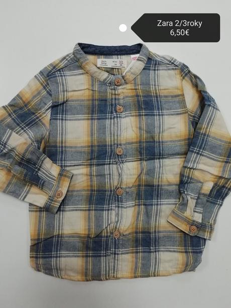 Karo kockovaná košeľa zara, zara,98