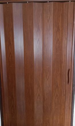 Skladacie dvere accordion door orech svetlý, 