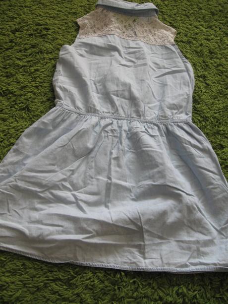 Riflová predĺžená letná košeľa/šaty, m, tezenis,m