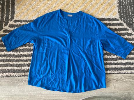 Modrý top canda, c&a,48