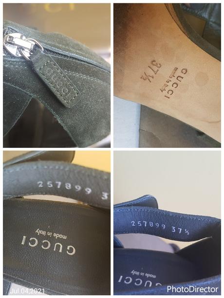 Gucci vybíjané kožené sandále, gucci,38