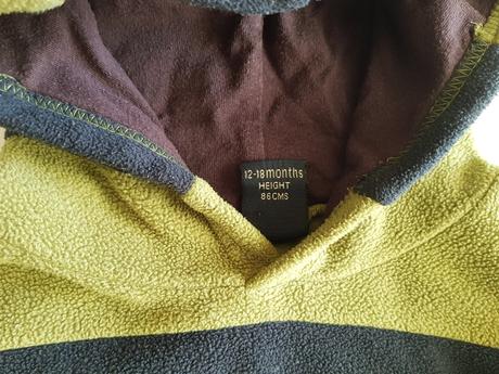 Flisova mikina, next,86