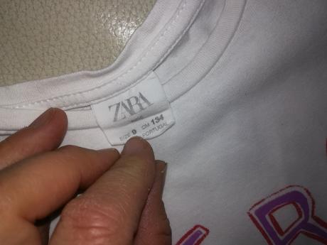 Zara tricko merci, zara,134