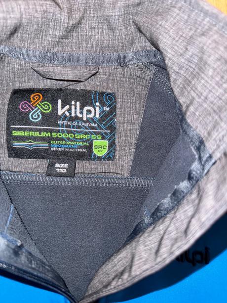 Detská softschellova bunda kilpi, 110