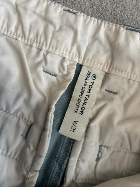 Bavlnené chino kraťasy w31 ako nové, tom tailor,s