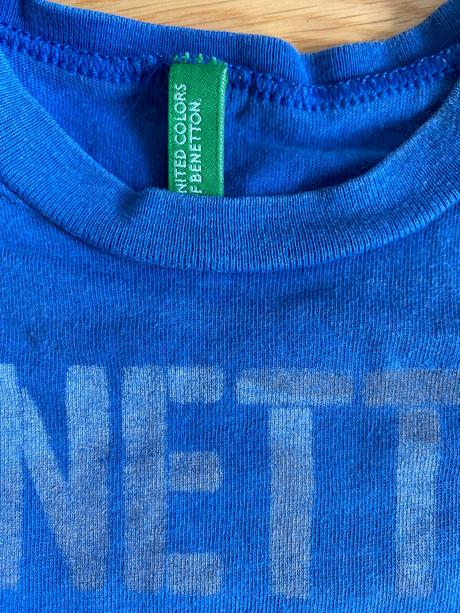 Benetton tricko s napisom, benetton,110