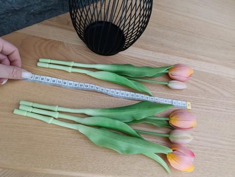 Realistické tulipány zväzok 5ks, 