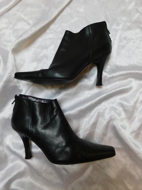 Next kvalitne kožene kotnikove čižmy, next,36