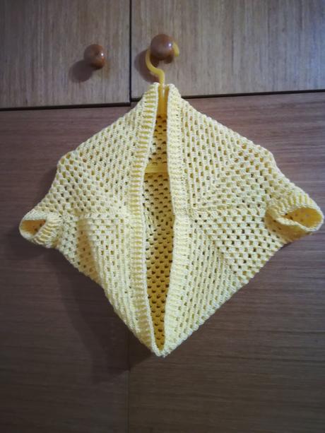 Háčkovaný kardigan pre deti 07, <50