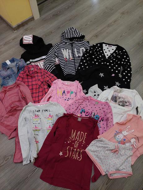 Balíček 15 ks  veľ. 128, 122–134