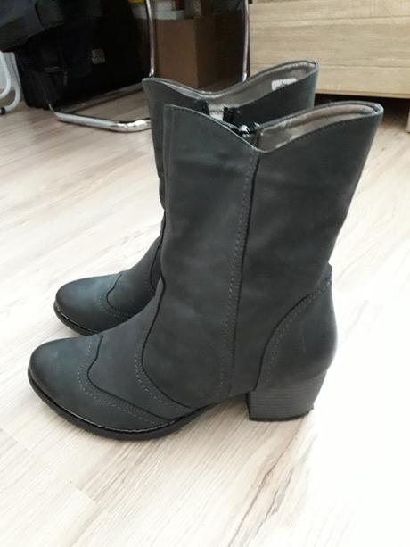 Zimné kožené čižmy, 41