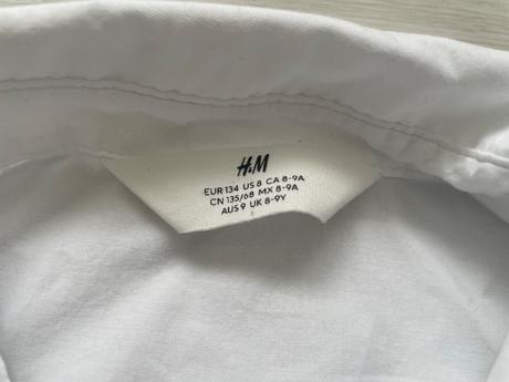 Chlapčenská košeľa 8-9 rokov, h&m,134