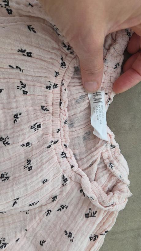 Mušelínová blúzka h&m veľ.134 nová, h&m,134