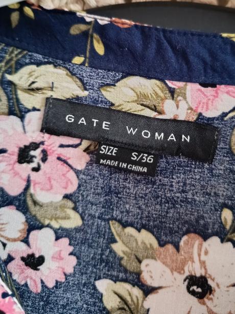 Kvietkovaná blúzka gate, gate,s