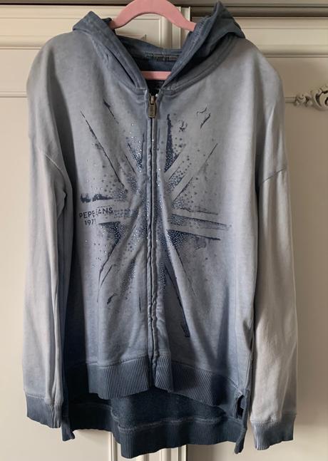 Bavlnena mikina pepe jeans, č.164, 14r., pepe jeans,164