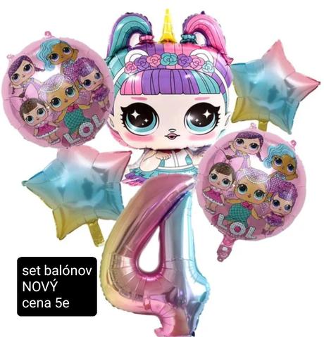 L.o.l párty dekorácie, 