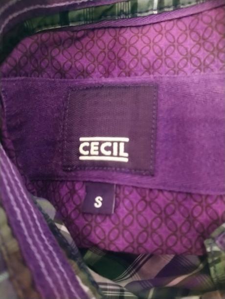 Dámska fialovo farebná blúzka, cecil, l, l