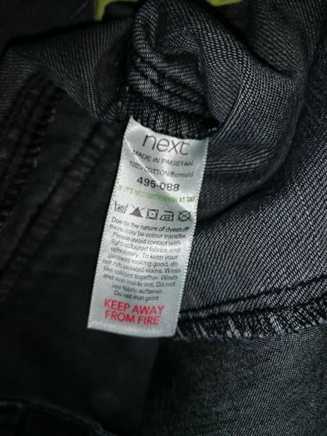 Rifľové nohavice, next,m