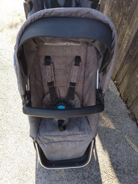 Sportovy kocik thule sleek + surodenecky /dvojicky, thule,thule sleek