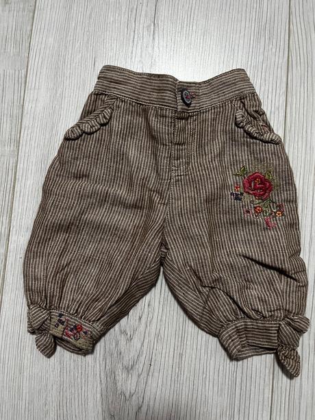 Háremové nohavice s vysivkou, mamas & papas,62