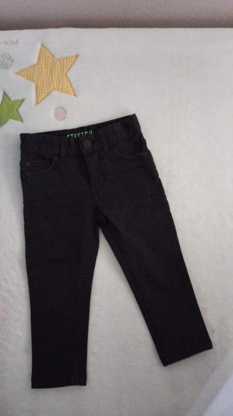 Rifle / nohavice h&m tmavohnedá/čierna, h&m,92