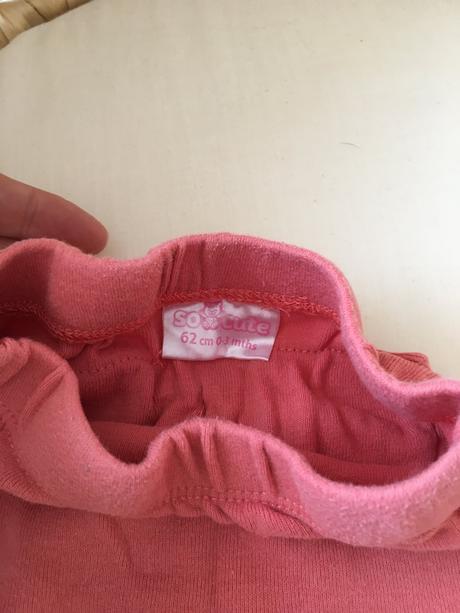 Teplačky pre dievčatko, f&f,62