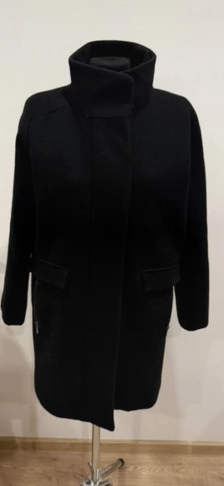 Mango vlneny kabat s opaskom, mango,38