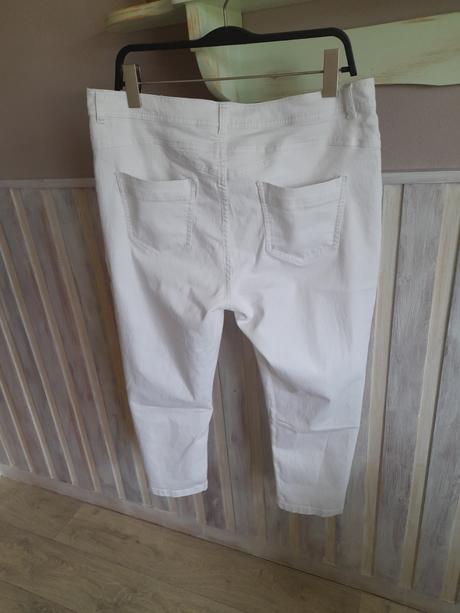 Biele  nohavice laura toreli, 46