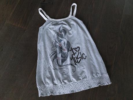 Letne padave tielko winx i love music 8-10r., 140