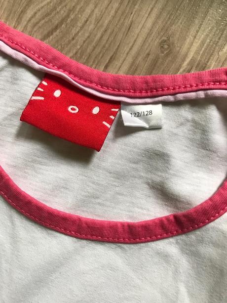 Pyzamko letné hello kitty 6-8 rokov, lupilu,128