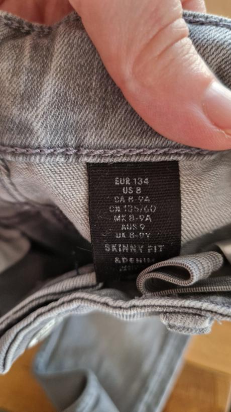 Rifle h&m skiiny fit, v.134, h&m,134