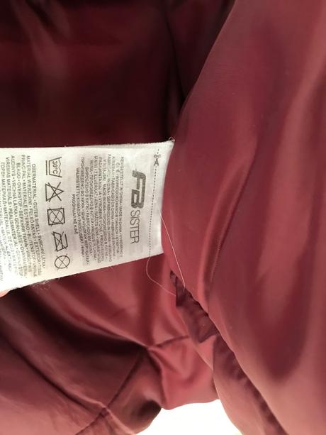 Predám krásnu bundu bordovej farby, terranova,xs