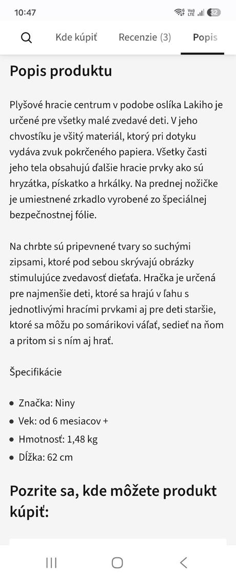 Oslik laki, 